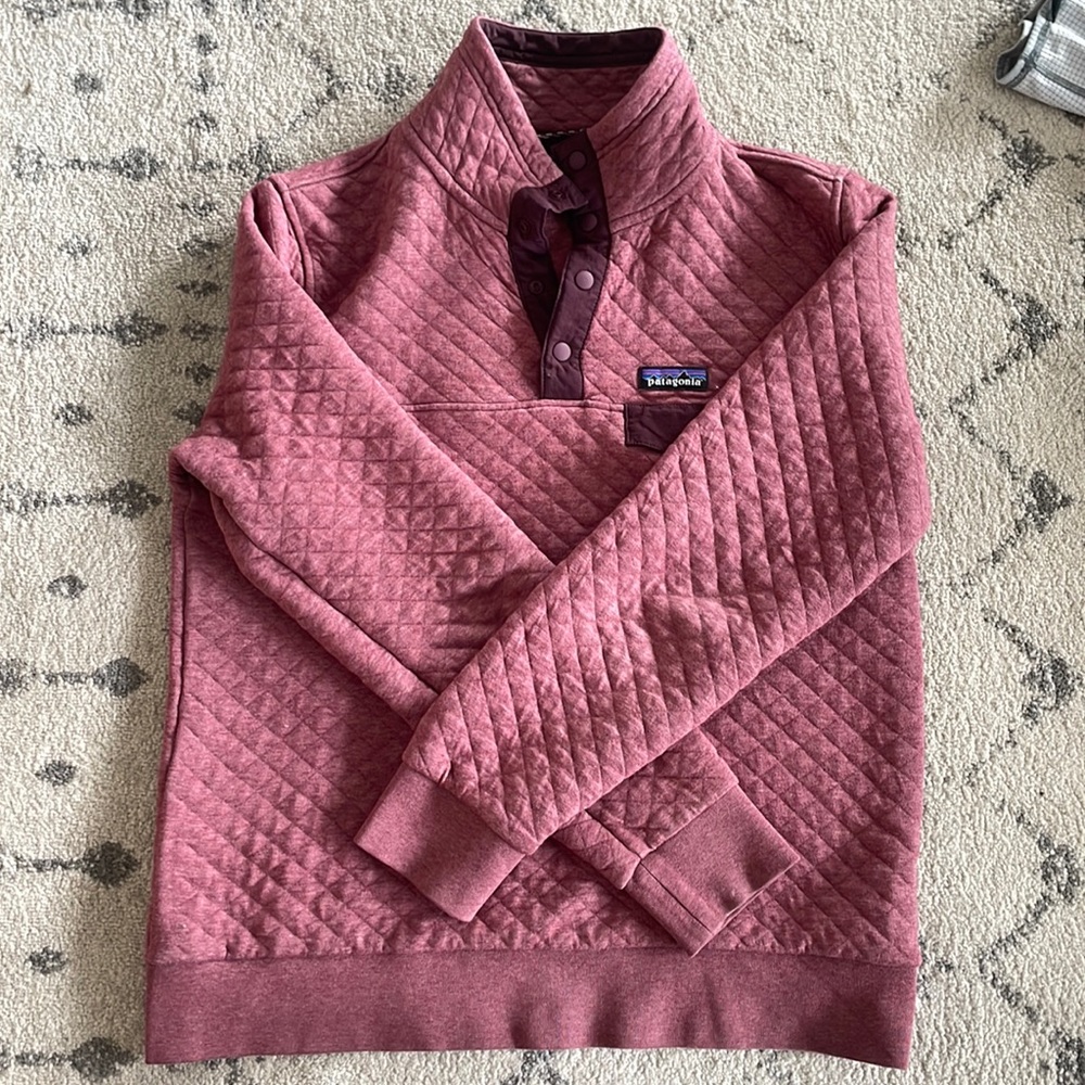 Patagonia quilted snap-t pullover